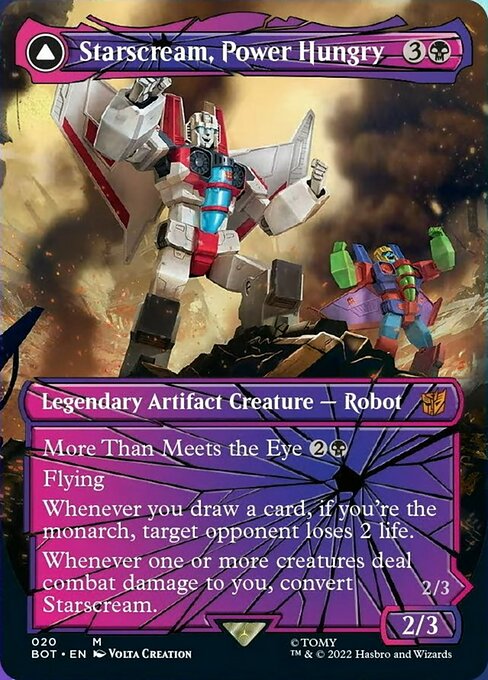 Starscream, Power Hungry // Starscream, Seeker Leader