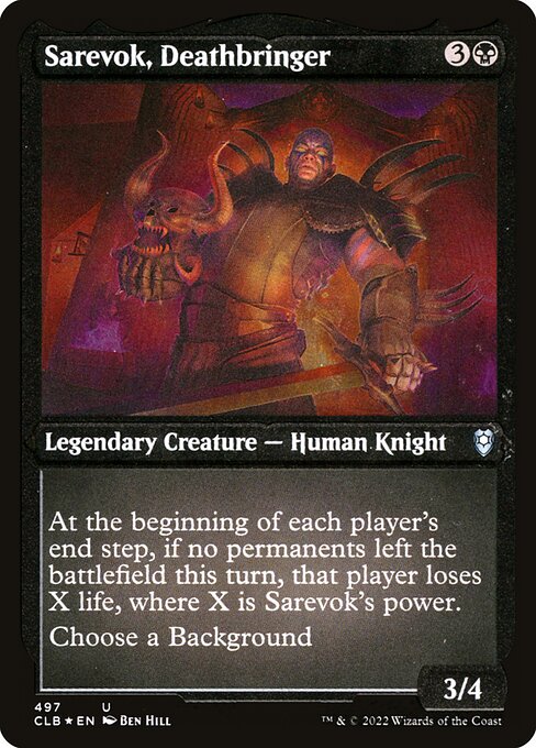 Sarevok, Deathbringer