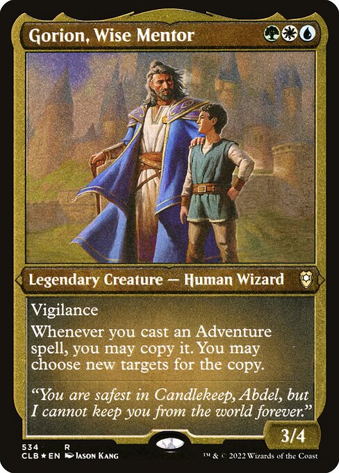 Gorion, Wise Mentor