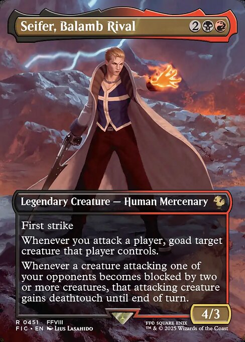 Seifer, Balamb Rival