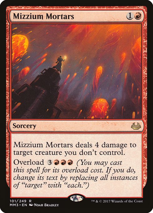 Mizzium Mortars