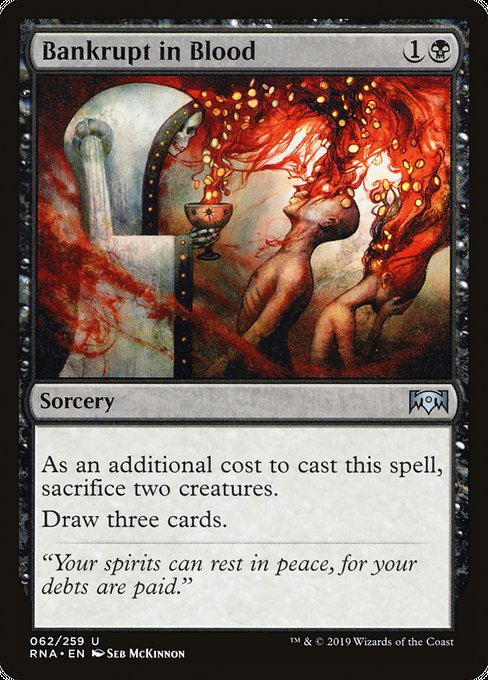 Bankrupt in Blood
