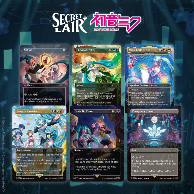 Secret Lair Hatsune Miku Digital Sensation