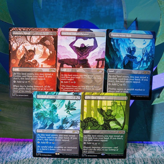 Secret Lair Lorwyn Lightboxes