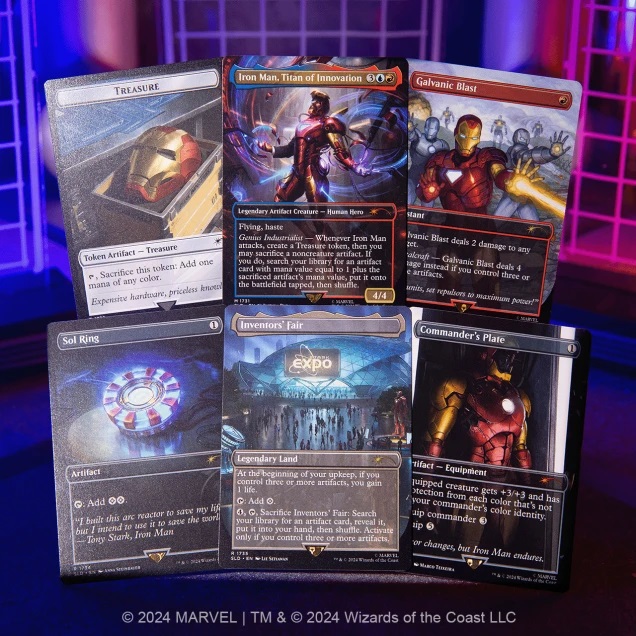 Secret Lair Marvels Iron Man