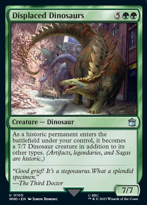 Displaced Dinosaurs