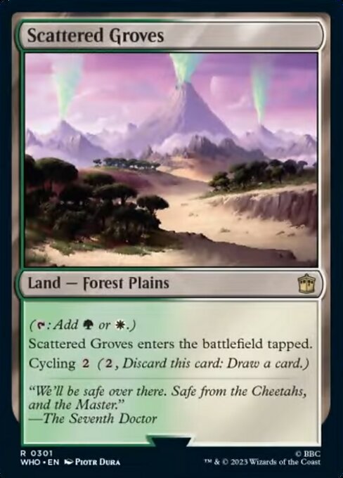 Scattered Groves
